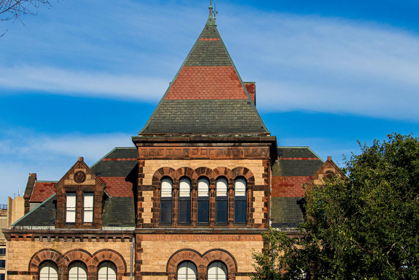 Sayles Memorial Hall on Brown University's Providence campus